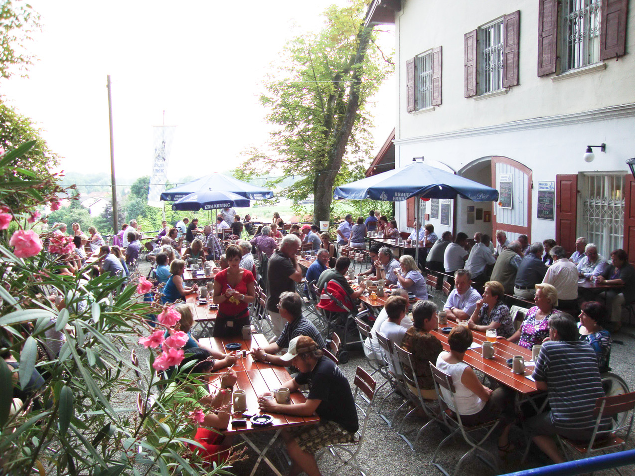 Erhartinger Sommerkeller Inn Salzach Tourismus